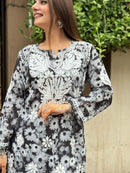 Limited Rayon co ord set - Chikankari official