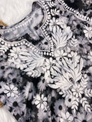 Limited Rayon co ord set - Chikankari official