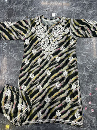 Limited Rayon co ord set - Chikankari official