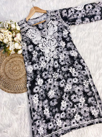 Limited Rayon co ord set - Chikankari official