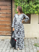 Limited Rayon co ord set - Chikankari official