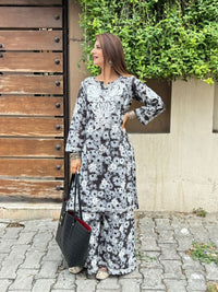 Limited Rayon co ord set - Chikankari official