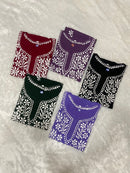 Lucknowi Chikankari Fine Handwork Short Top - Chikankari official