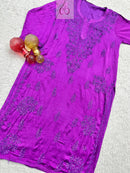 Lucknowi Chikankari Handworked Kurta - Chikankari official