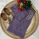 Lucknowi Ghass Patti Plazzo combo - Chikankari official