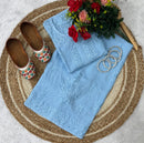 Lucknowi Ghass Patti Plazzo combo - Chikankari official