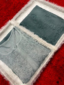 Lucknowi Handwork Ghasspatti heavywork Rayon set - Chikankari official
