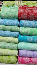 Lucknowi Heavy Georgette’ Skirt with Heavy Buta On pallu Saree - Chikankari official