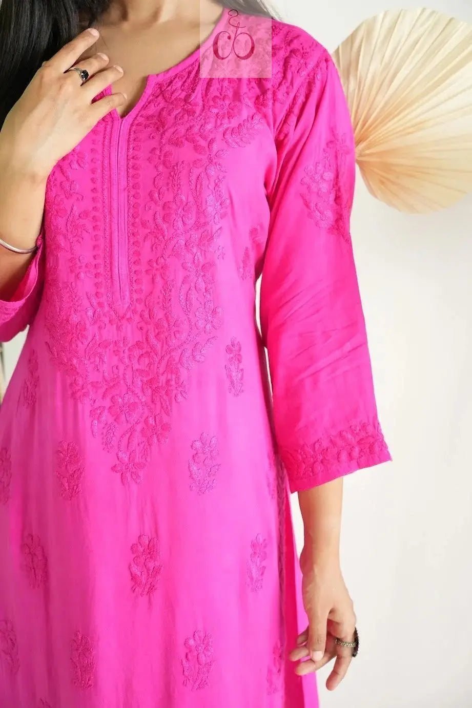 Luxe Rayon Adorned Kurti