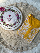 Luxurious feels Cotton Short Tops - Chikankari official