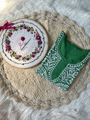 Luxurious feels Cotton Short Tops - Chikankari official