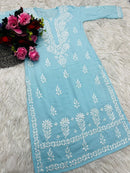 Modal Beautiful Lucknowi Kurti - Chikankari official
