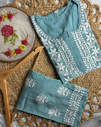Modal Corton Exclusive New Concept plazzo Combo - Chikankari official