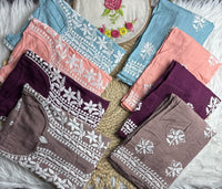 Modal Corton Exclusive New Concept plazzo Combo - Chikankari official