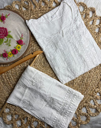 Modal Corton Exclusive New Concept plazzo Combo - Chikankari official