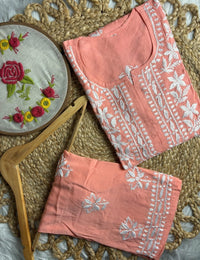 Modal Corton Exclusive New Concept plazzo Combo - Chikankari official