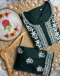 Modal Corton Exclusive New Concept plazzo Combo - Chikankari official