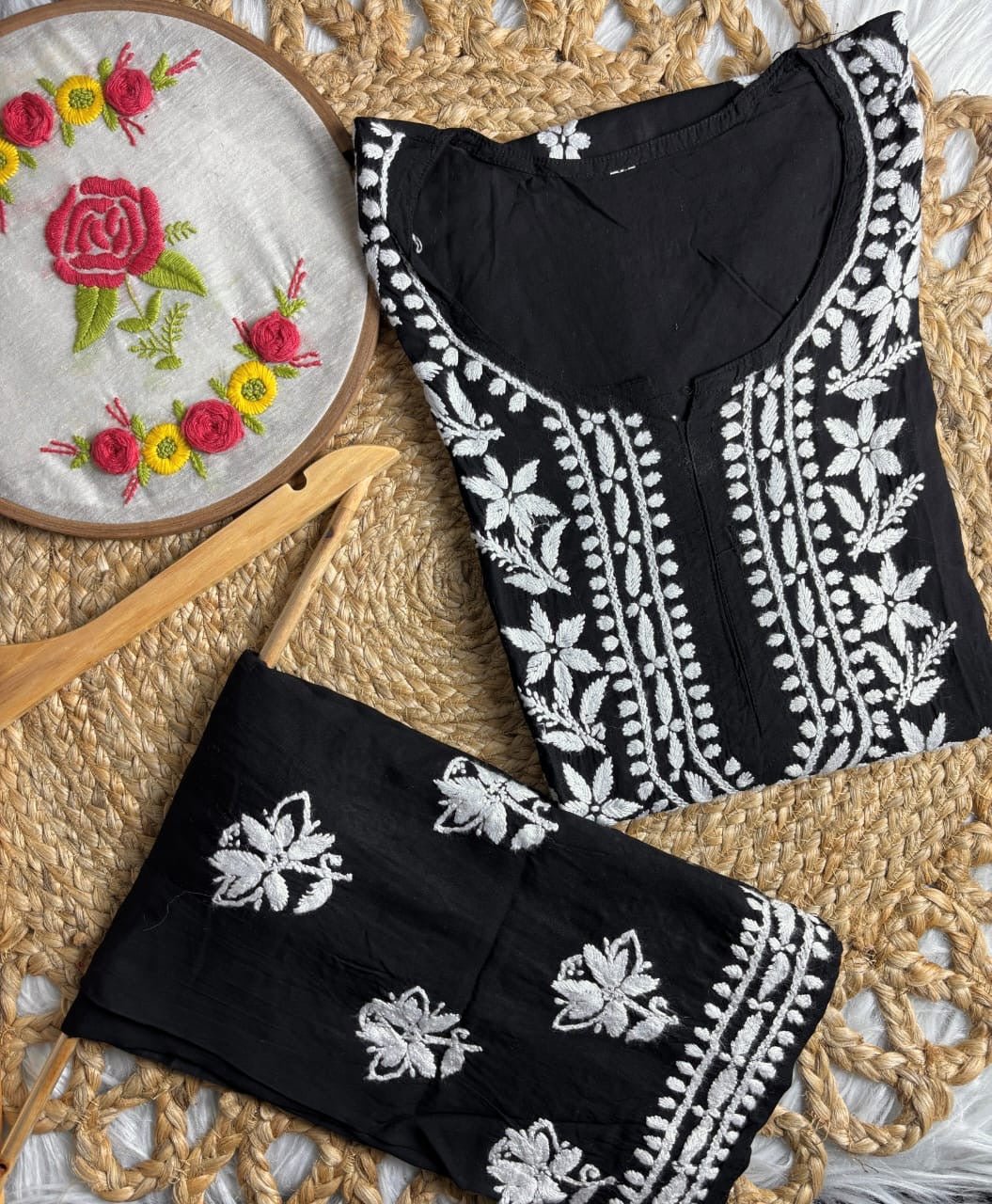 Modal Corton Exclusive New Concept plazzo Combo - Chikankari official