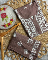 Modal Corton Exclusive New Concept plazzo Combo - Chikankari official
