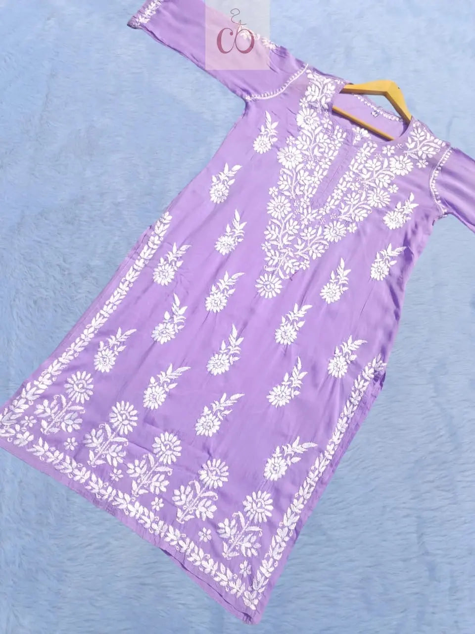 modal cotton Chikankari kurta ( Special) - Chikankari Official