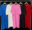 Modal cotton chikankari buta in fresh shades - Chikankari official