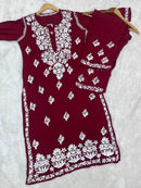 Modal cotton Exclusive beautiful Combo - Chikankari official