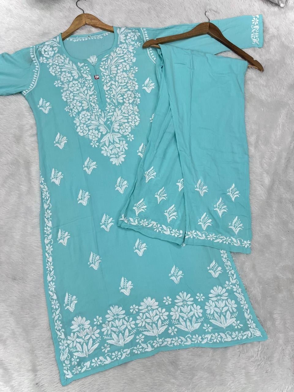 Modal cotton Exclusive beautiful Combo - Chikankari official