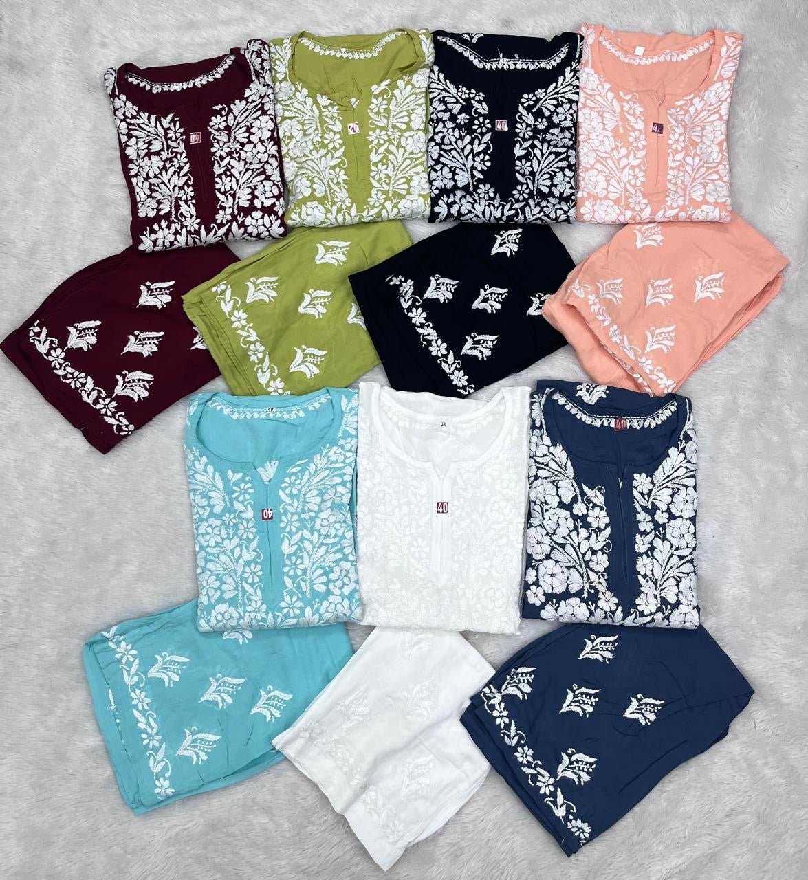 Modal cotton Exclusive beautiful Combo - Chikankari official