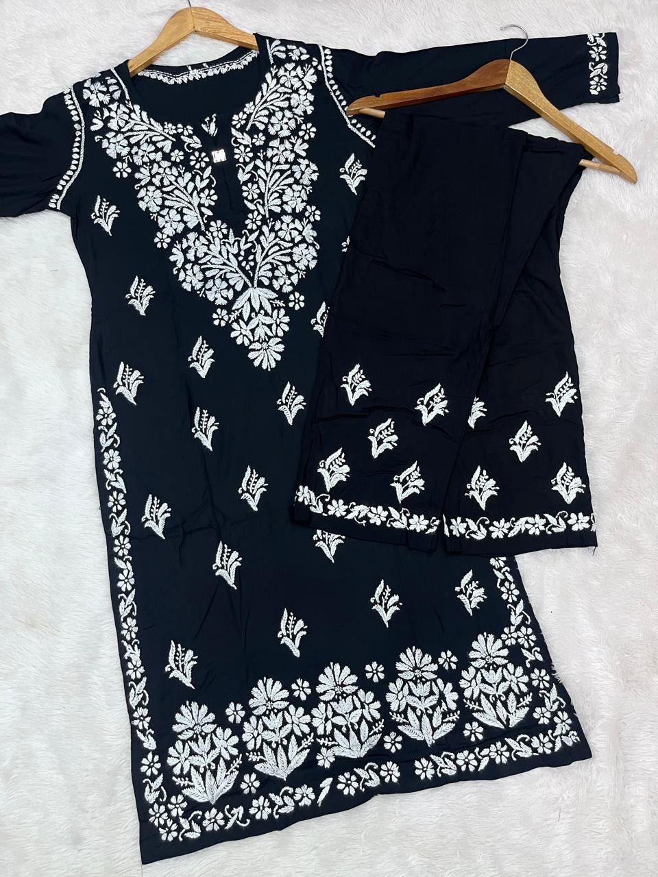 Modal cotton Exclusive beautiful Combo - Chikankari official