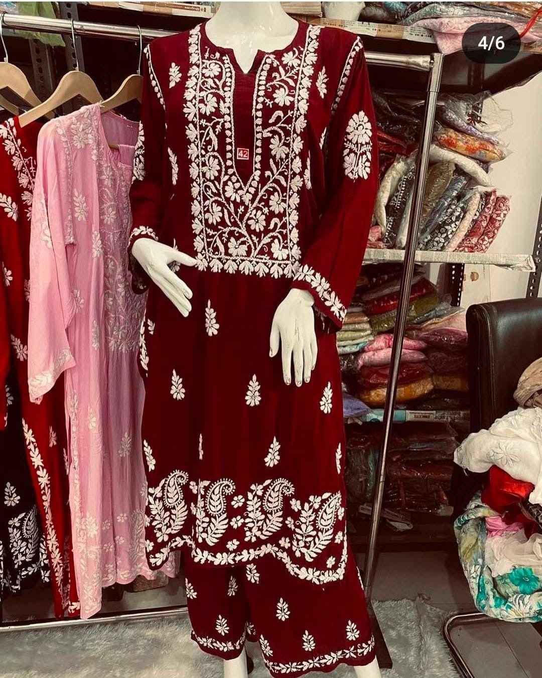 Modal Cotton Exclusives Combo - Chikankari official