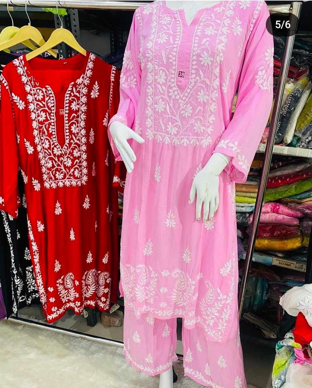 Modal Cotton Exclusives Combo - Chikankari official