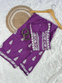 Modal Cotton Exclusives Combo - Chikankari official