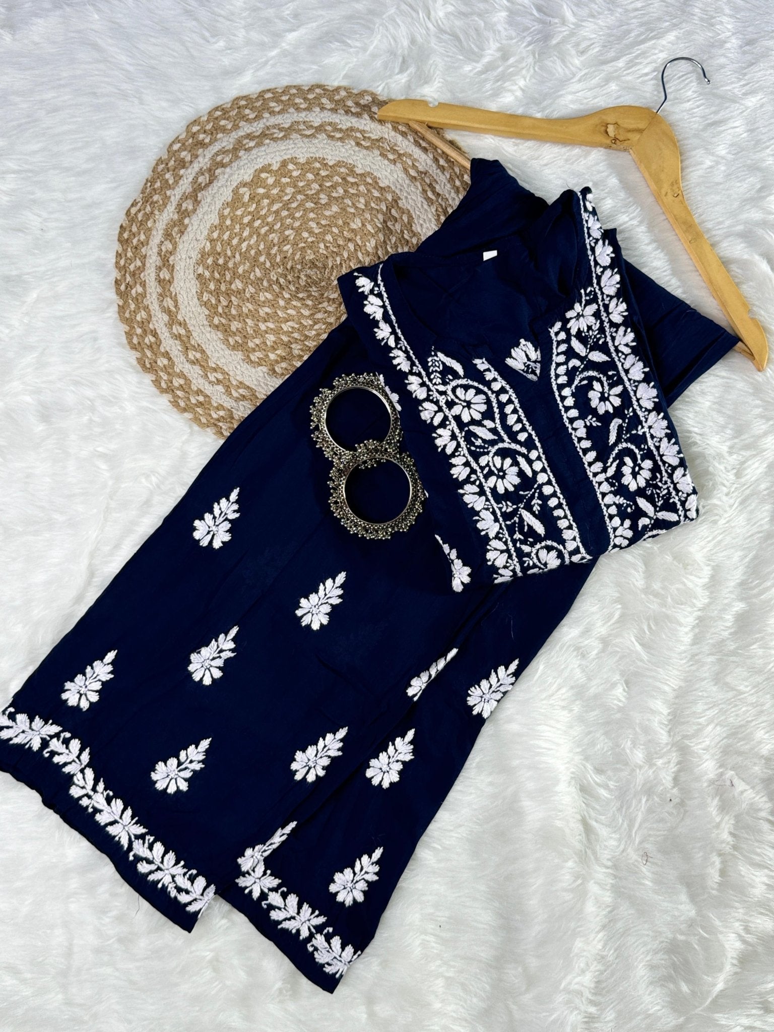 Modal Cotton Exclusives Combo - Chikankari official