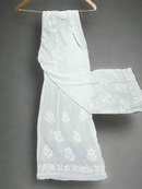 Modal Cotton Free size Plazzo - Chikankari official