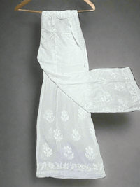 Modal Cotton Free size Plazzo - Chikankari official