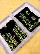 Modal cotton heavywork flowered set - Chikankari official