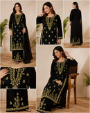 Modal cotton heavywork flowered set - Chikankari official