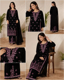 Modal cotton heavywork flowered set - Chikankari official
