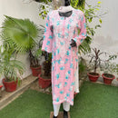 Modal Digital Print kurta - Chikankari official
