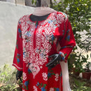 Modal Digital printed Kurtas - Chikankari official