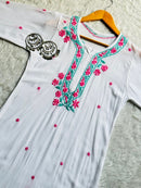Modal Dual thread soft kurta set - Chikankari official
