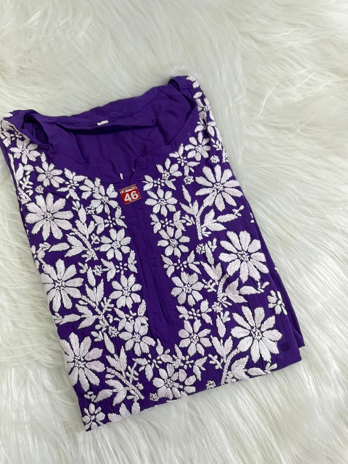 Modal fine Work Chikankari - Chikankari official