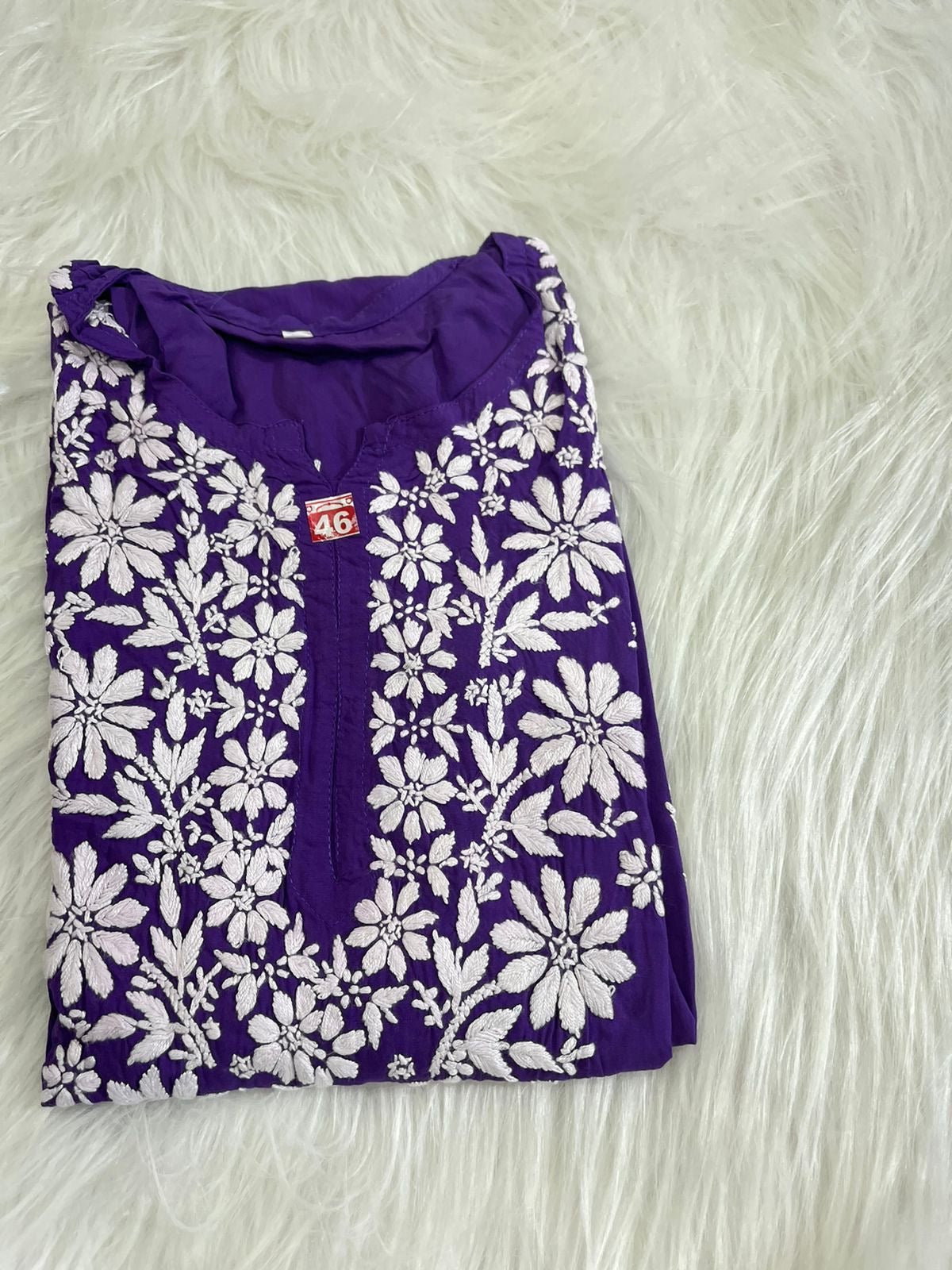 Modal fine Work Chikankari - Chikankari official