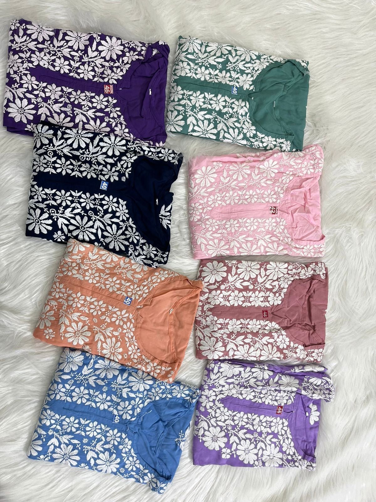 Modal fine Work Chikankari - Chikankari official