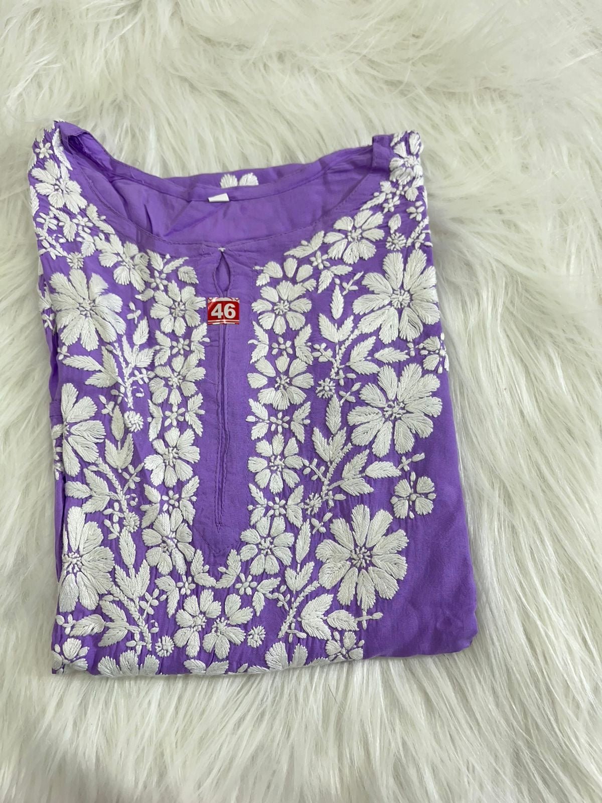 Modal fine Work Chikankari - Chikankari official