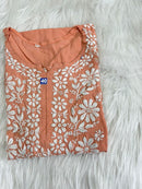 Modal fine Work Chikankari - Chikankari official