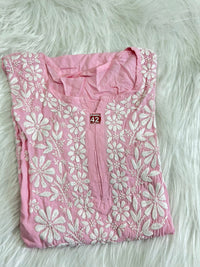 Modal fine Work Chikankari - Chikankari official