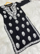 Modal fine Work Chikankari - Chikankari official