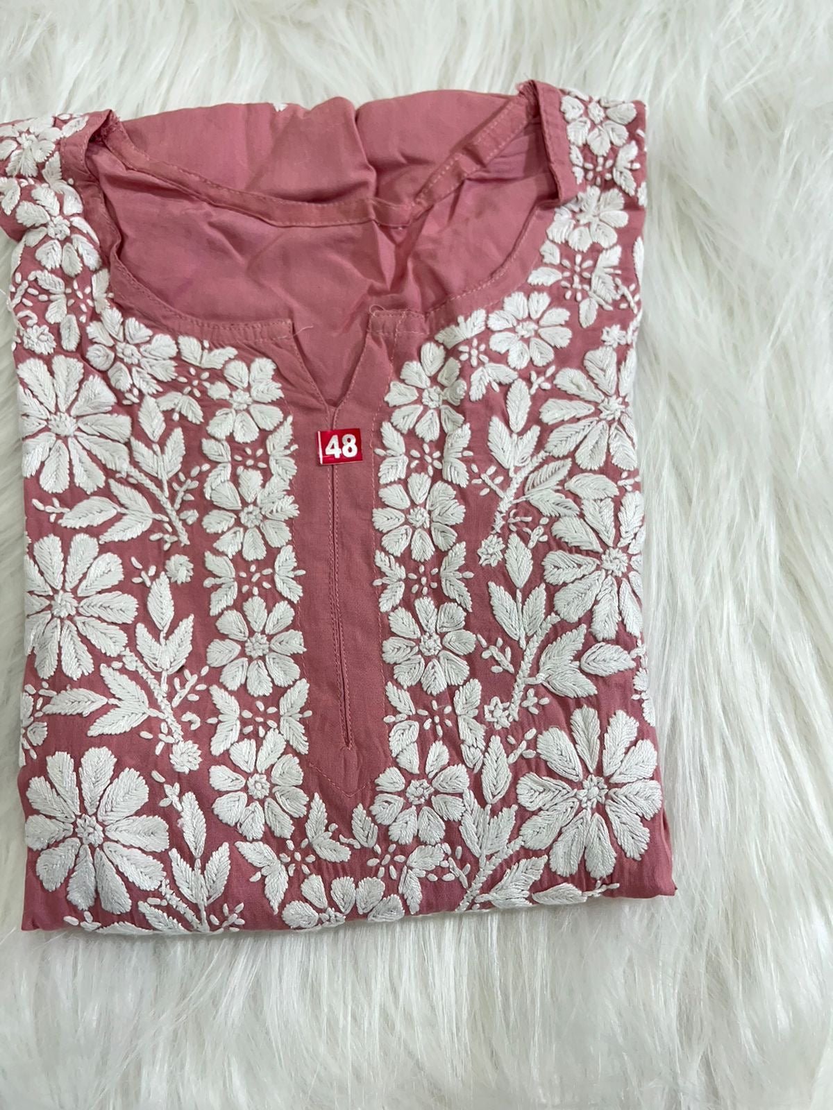 Modal fine Work Chikankari - Chikankari official