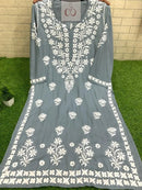 Modal Heavy Daman Kurtis - Chikankari official